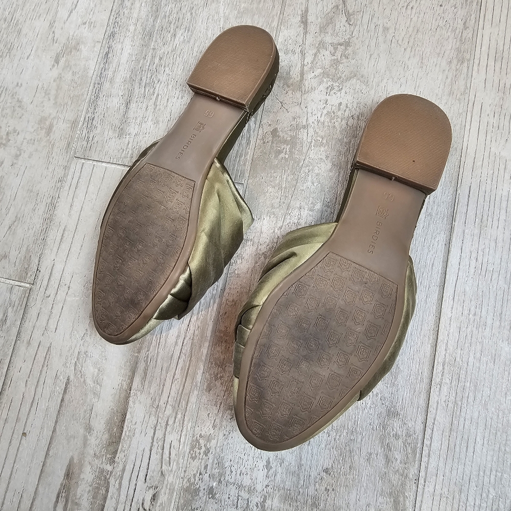 Birdies | the songbird satin quilted mules 6.5 - Picture 8 of 8